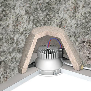 PROTEC'LED de spot en vermiculite - Hauteur : 110 mm - Diamètre 180 mm